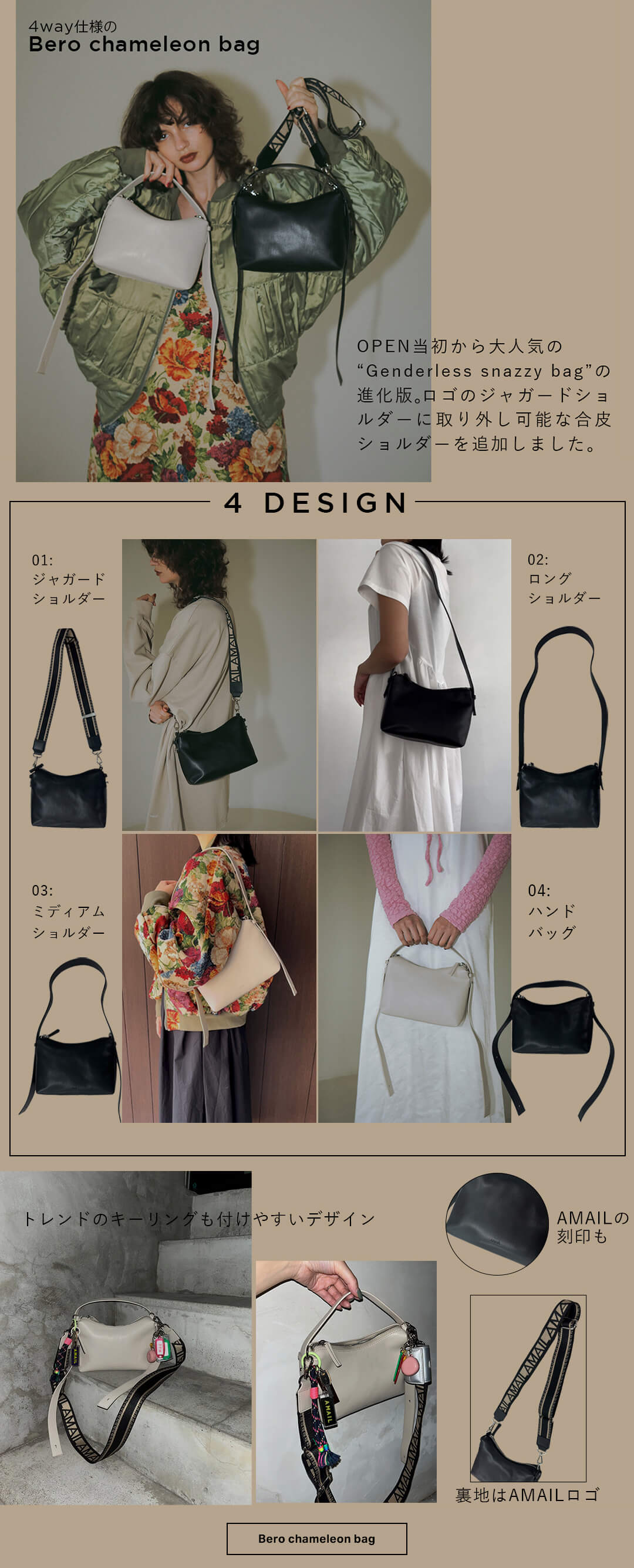 Bero chameleon bag