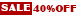 SALE40%OFF