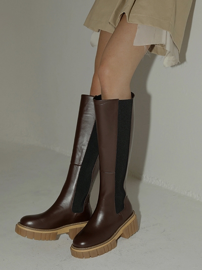 Chocolate goac long boots