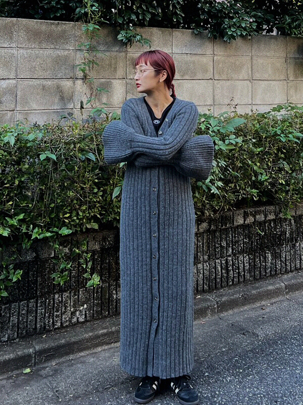 Pokky lib knit cardigan｜Can be delivered｜アマイルオンラインショップ