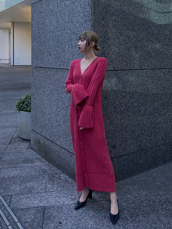 Pokky lib knit cardigan｜Can be delivered｜アマイルオンラインショップ